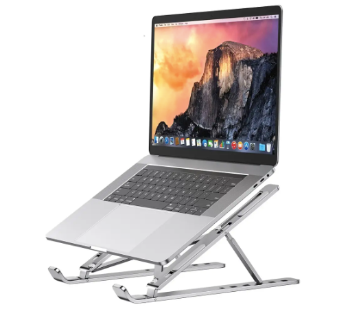 Support pour ordinateur portable ajustable en aluminium